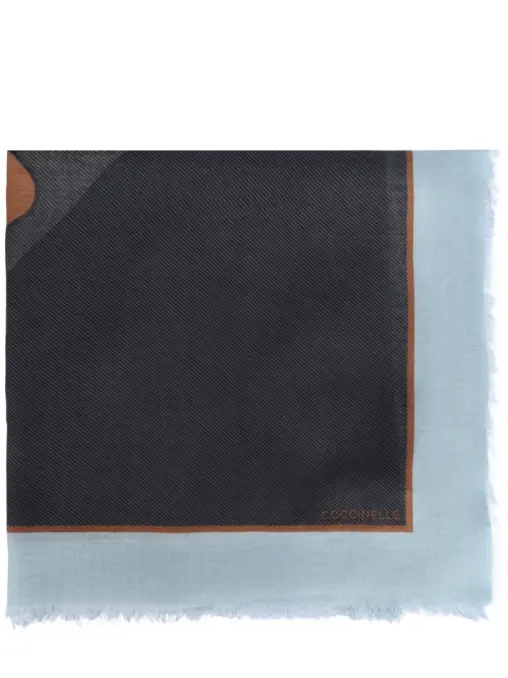 Платок из вискозы и шерсти COCCINELLE