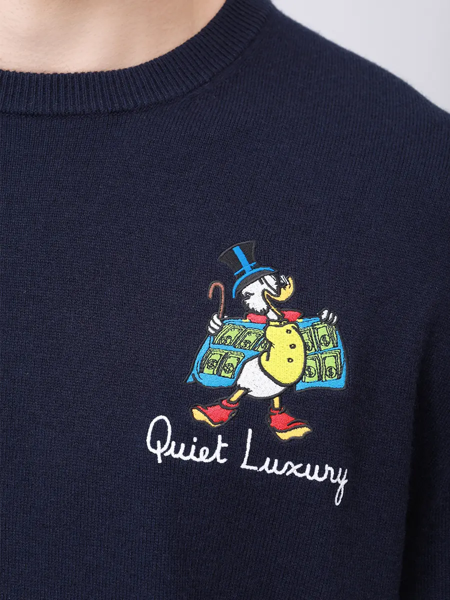 Джемпер из шерсти и вискозы