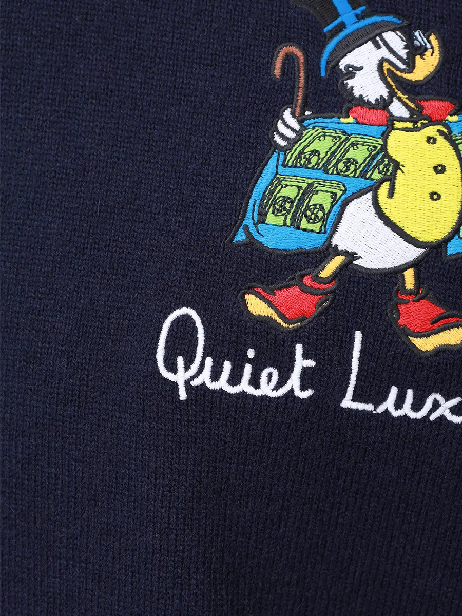 Джемпер из шерсти и вискозы