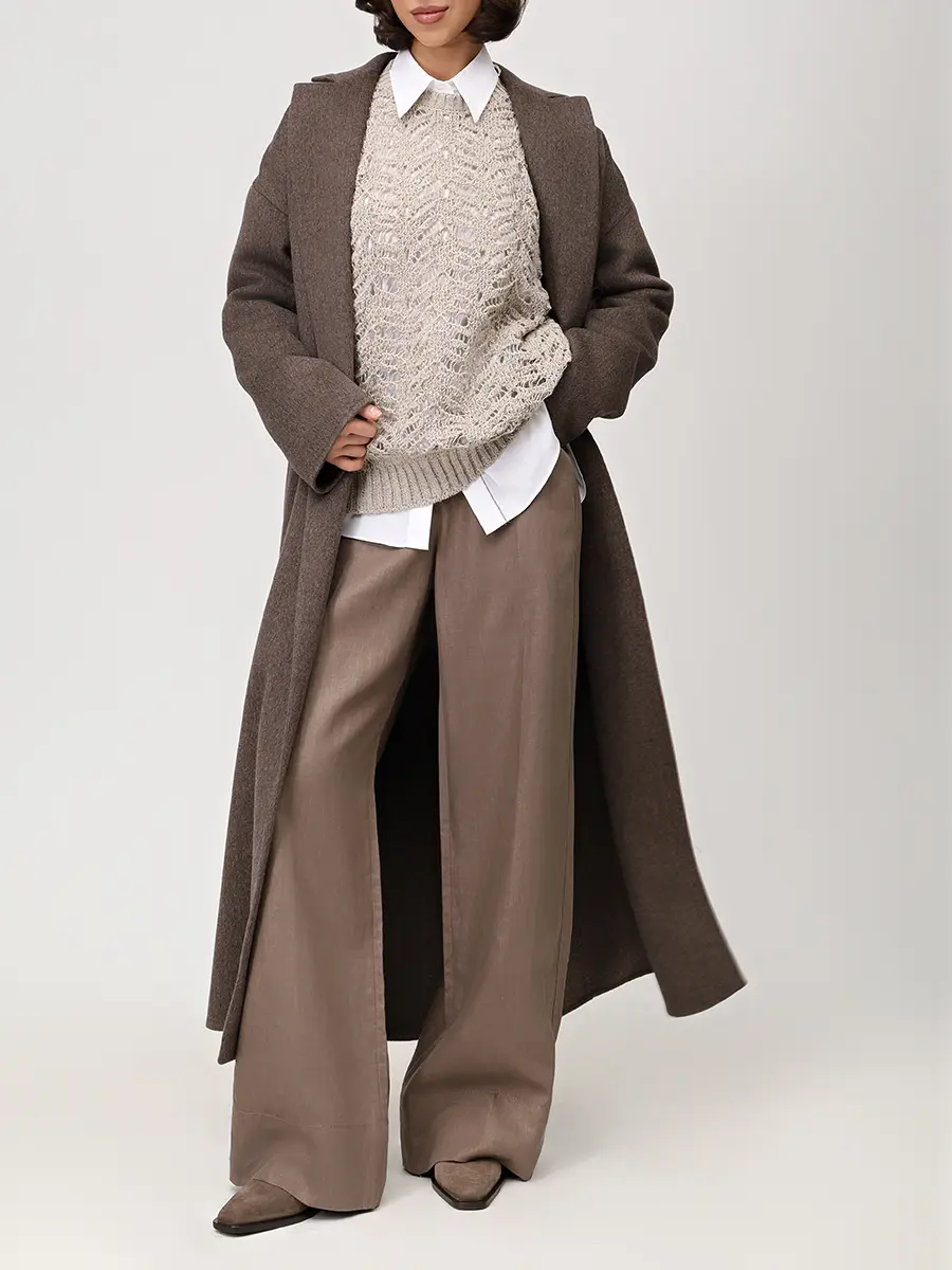 Пальто кашемировое