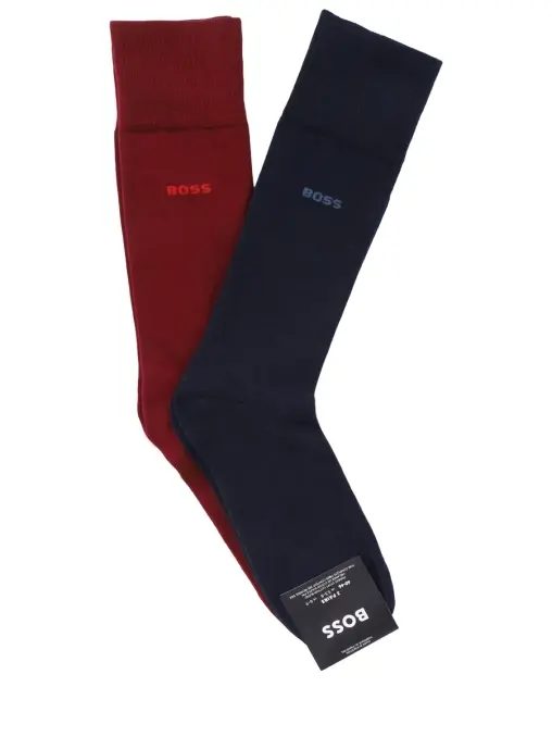 Набор из четырёх пар хлопковых носков BOSS