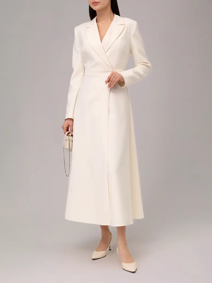 Платье однотонное