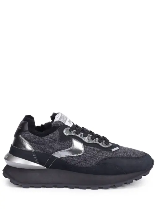 Кроссовки комбинированные на меху VOILE BLANCHE