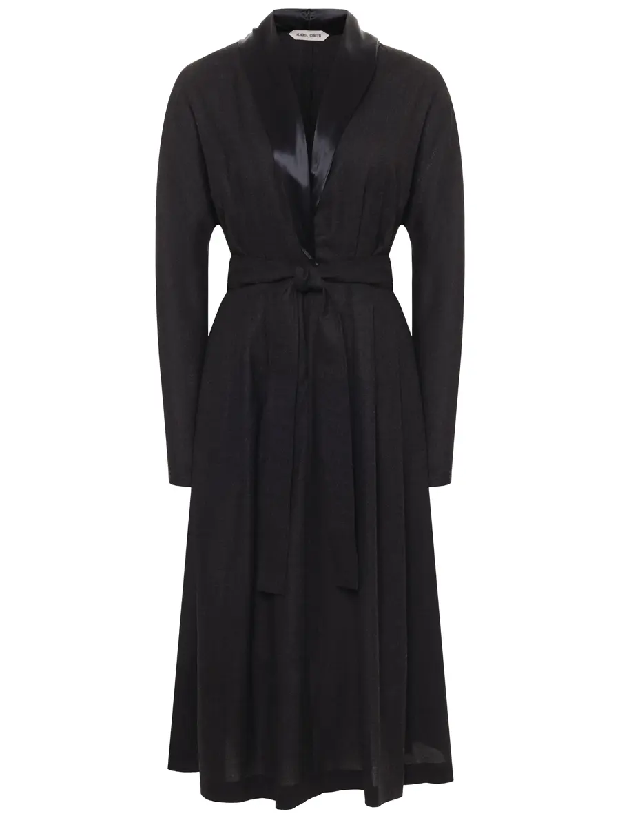 Платье шерстяное