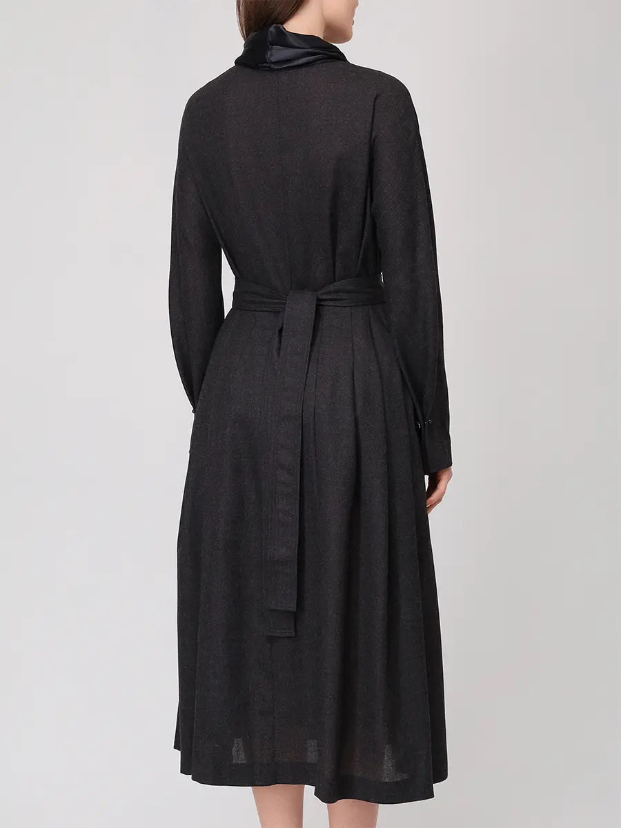 Платье шерстяное