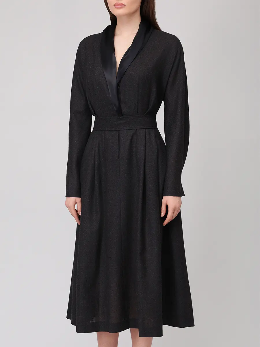 Платье шерстяное