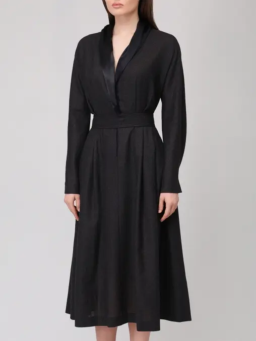 Платье шерстяное ALBERTA FERRETTI