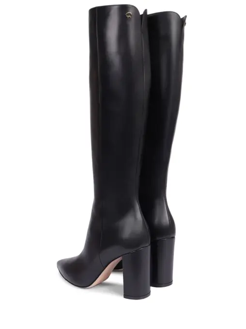 Сапоги кожаные Lyell GIANVITO ROSSI