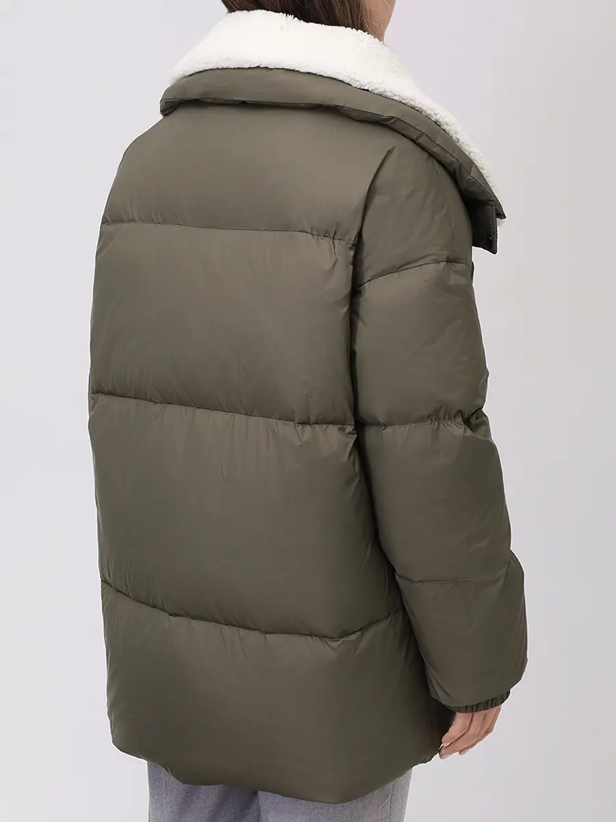 Пуховик стеганый