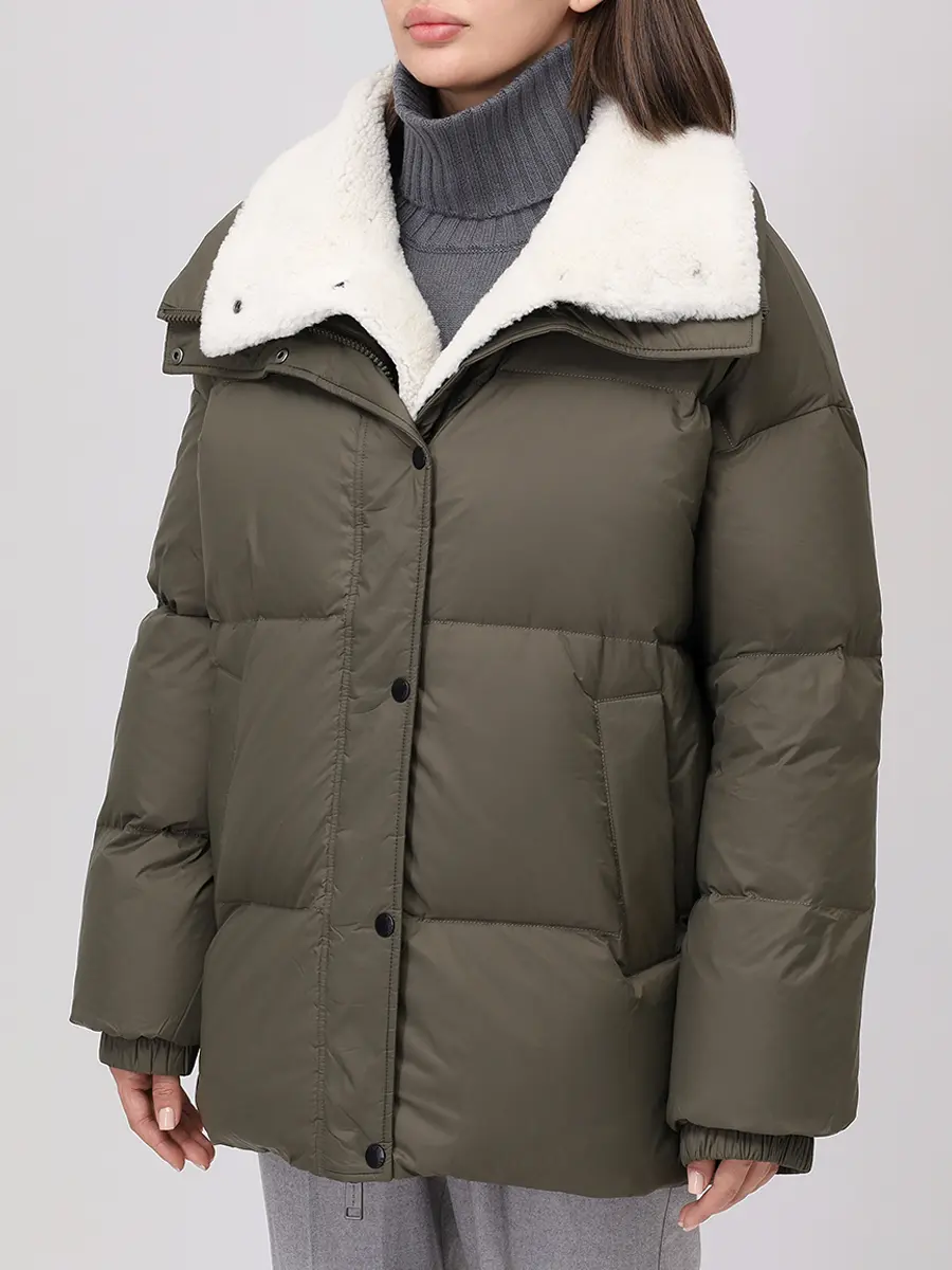 Пуховик стеганый