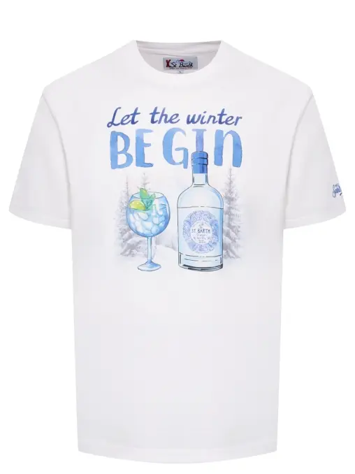 Футболка хлопковая MC2 SAINT BARTH