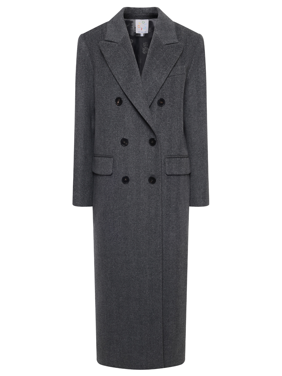 Пальто шерстяное