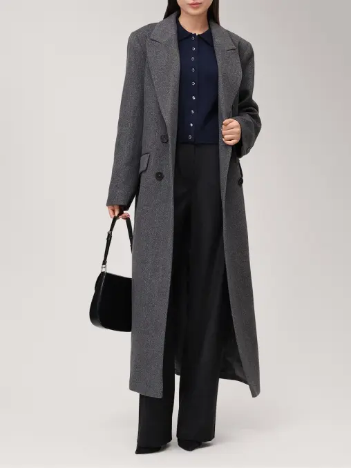 Пальто шерстяное OLOLOL