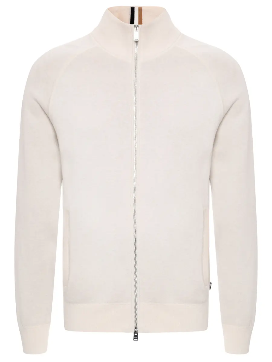 Кардиган из хлопка и шерсти