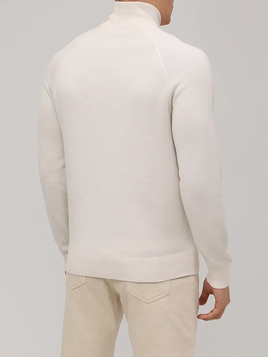 Кардиган из хлопка и шерсти