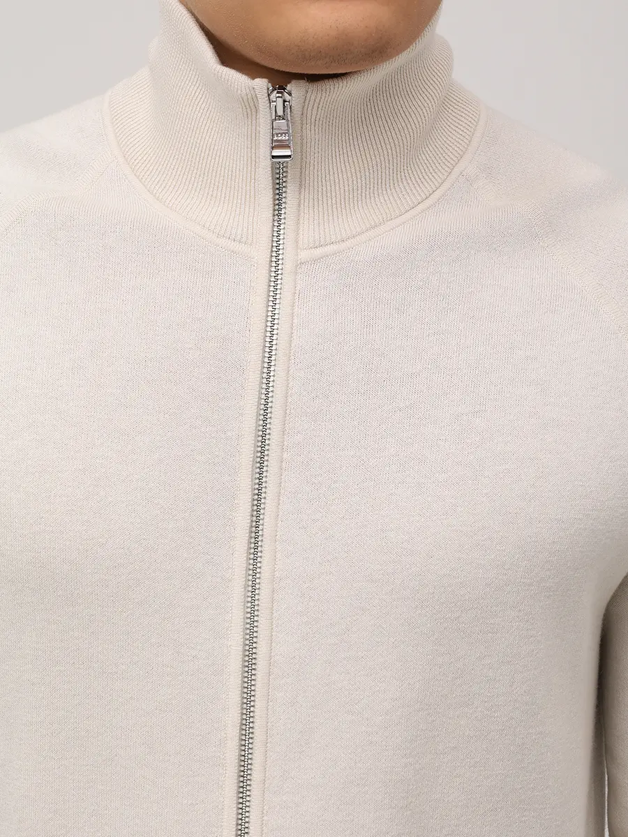 Кардиган из хлопка и шерсти