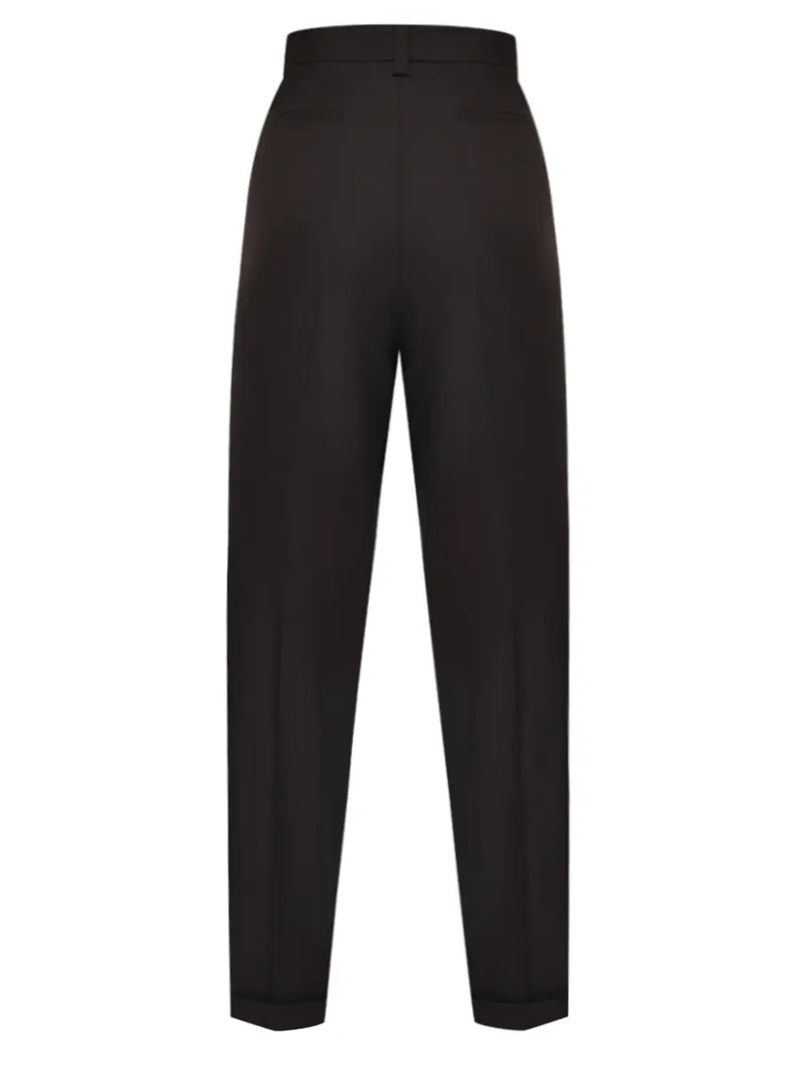 Брюки однотонные