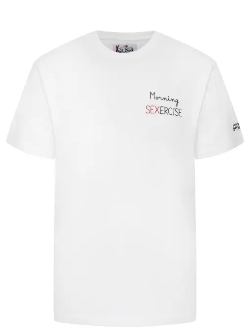 Футболка хлопковая MC2 SAINT BARTH