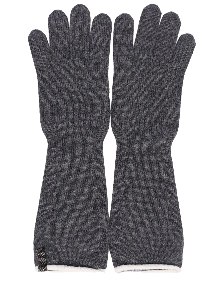 Перчатки из шерсти и кашемира