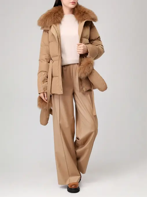 Брюки шерстяные YVES SALOMON