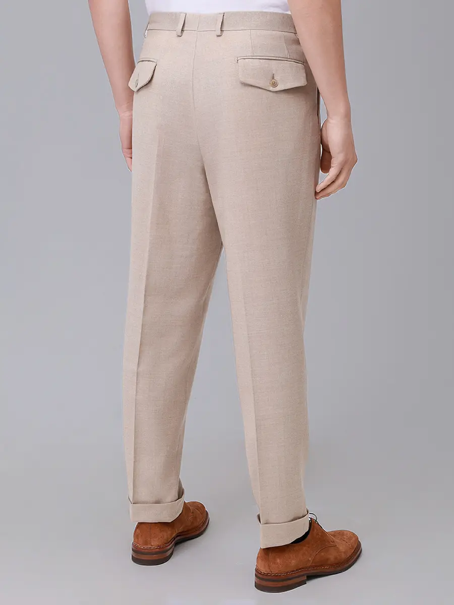 Брюки шерстяные