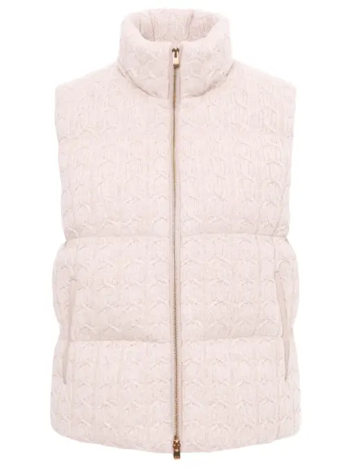 Жилет стеганый AGNONA
