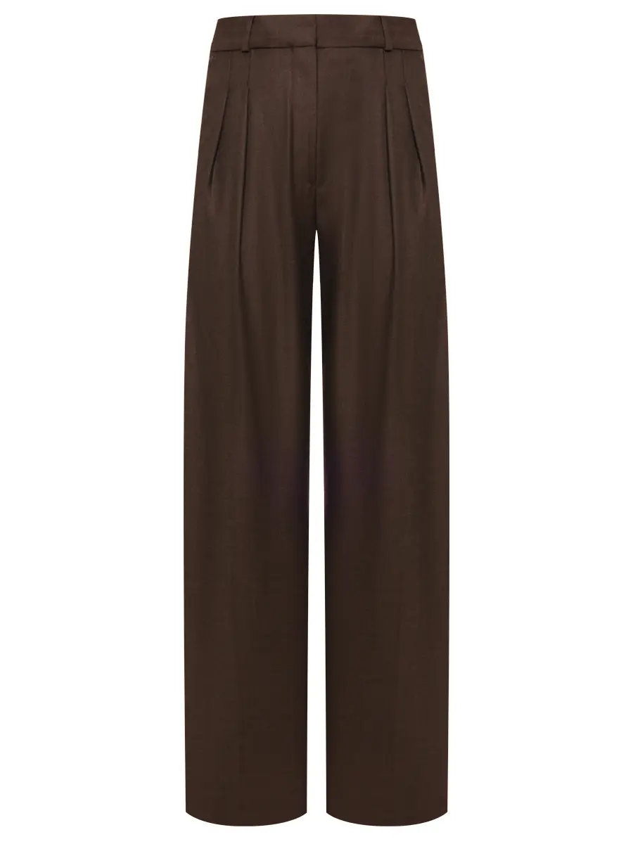 Брюки шерстяные