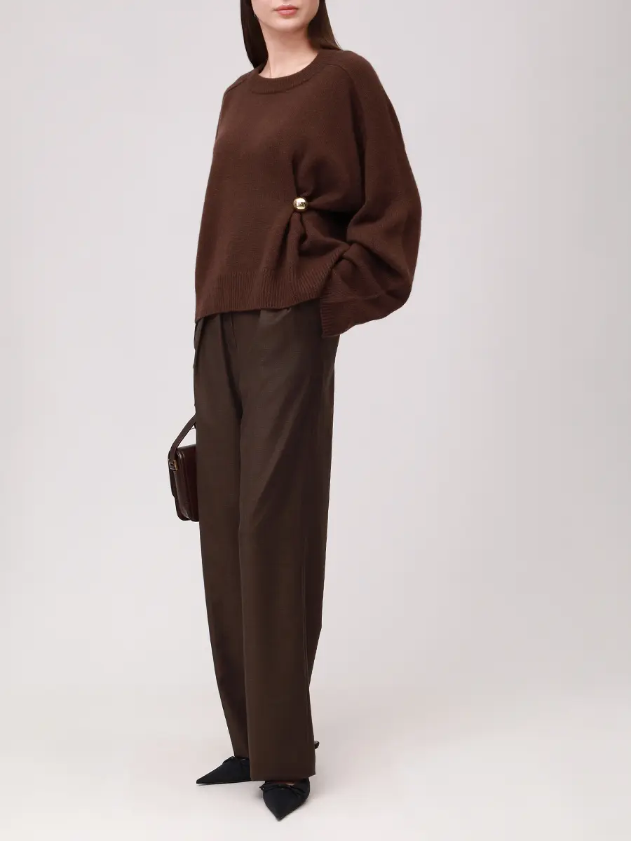 Брюки шерстяные