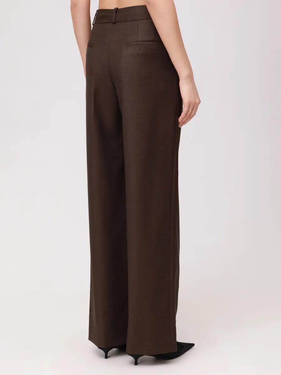 Брюки шерстяные