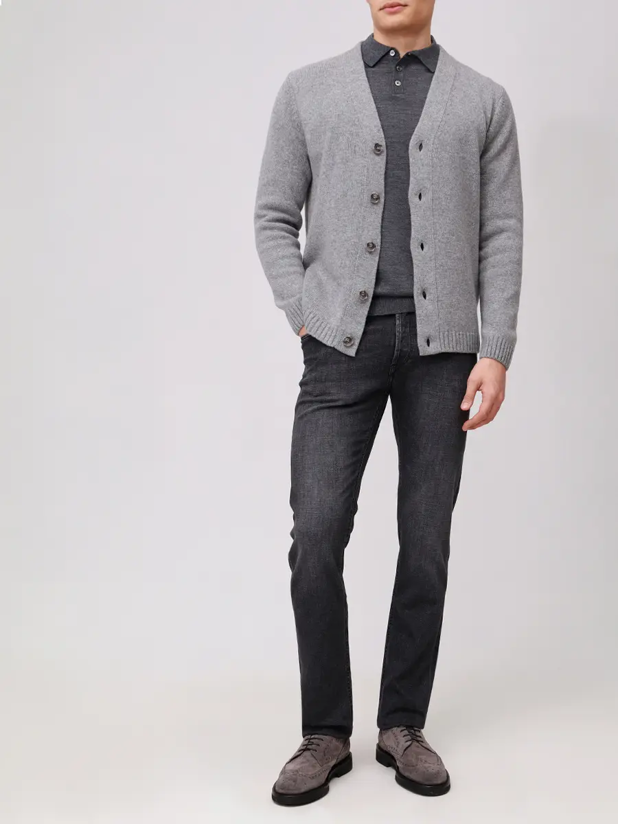 Кардиган шерстяной