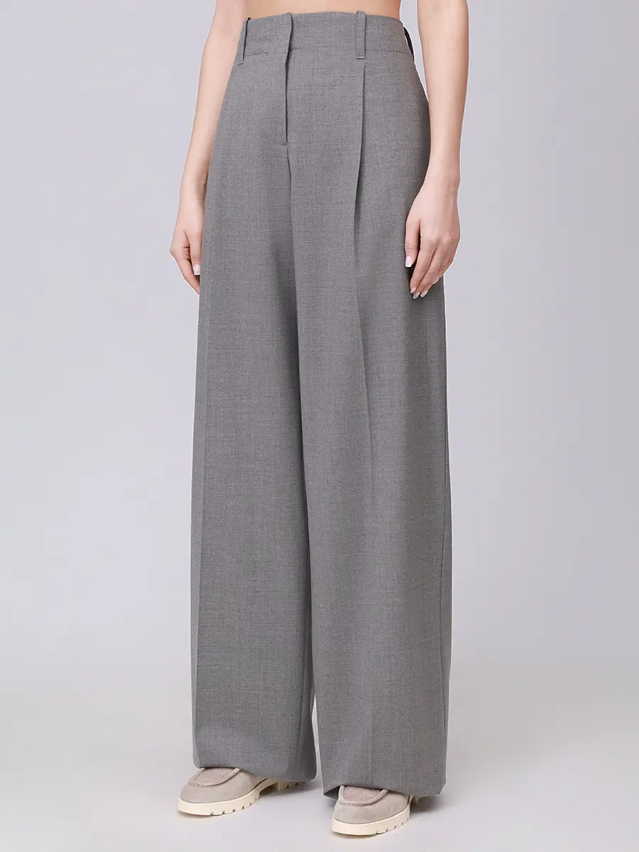 Брюки шерстяные