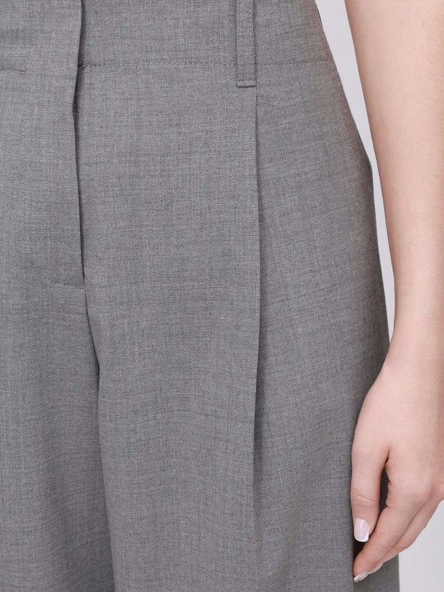 Брюки шерстяные