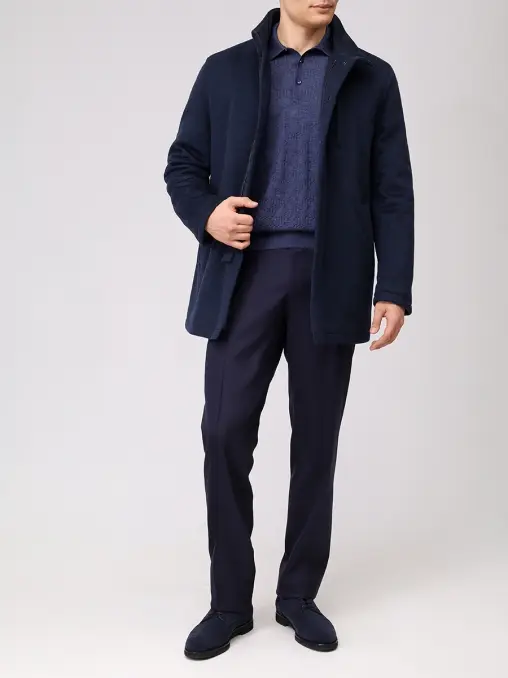 Поло из шерсти и шелка BERTOLO LUXURY MENSWEAR