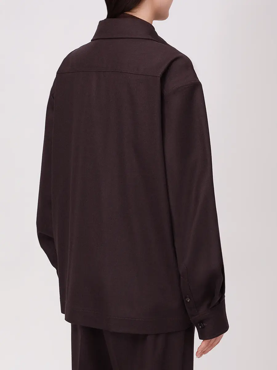 Рубашка шерстяная