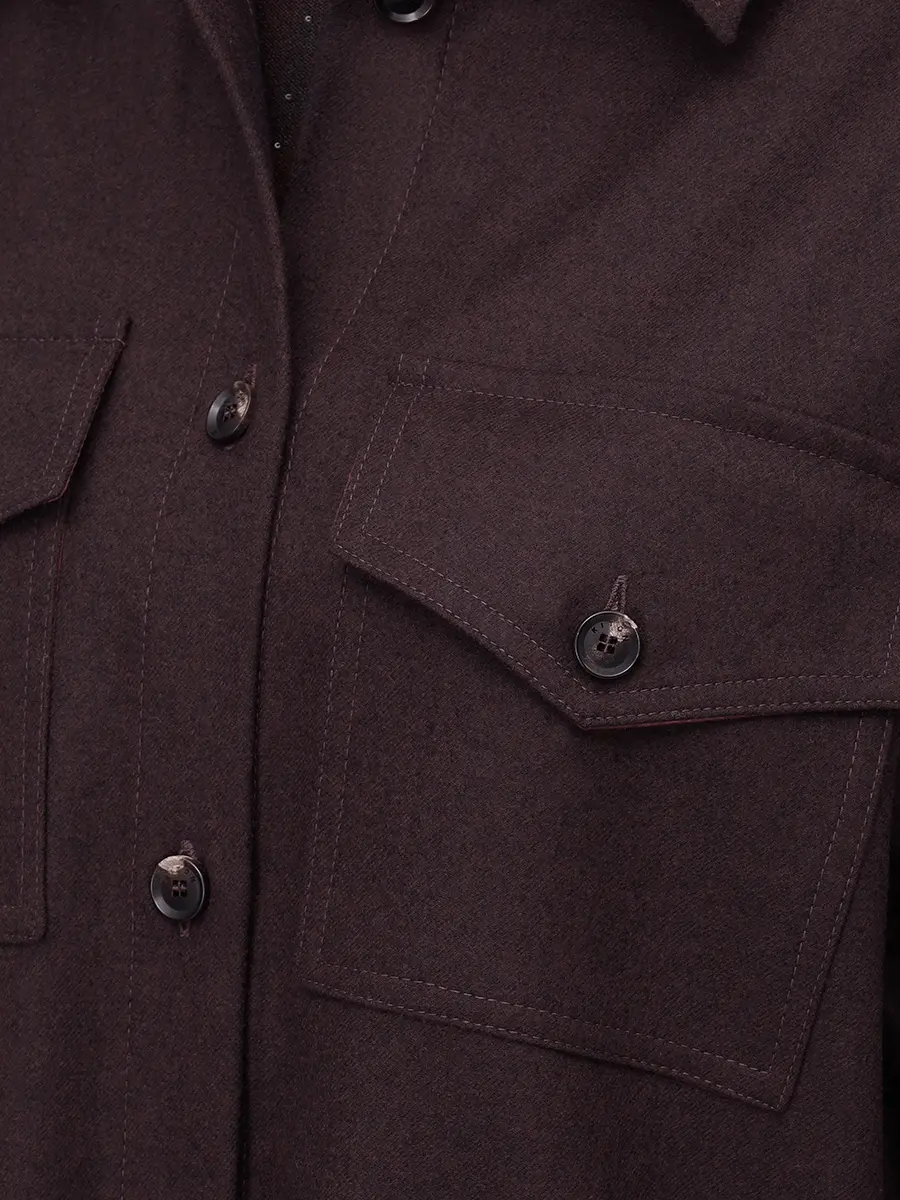 Рубашка шерстяная