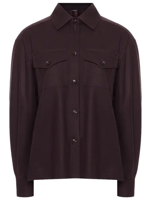 Рубашка шерстяная KITON