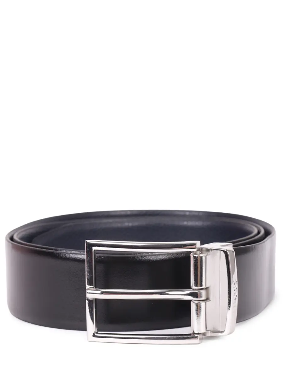 Ремень двусторонний кожаный