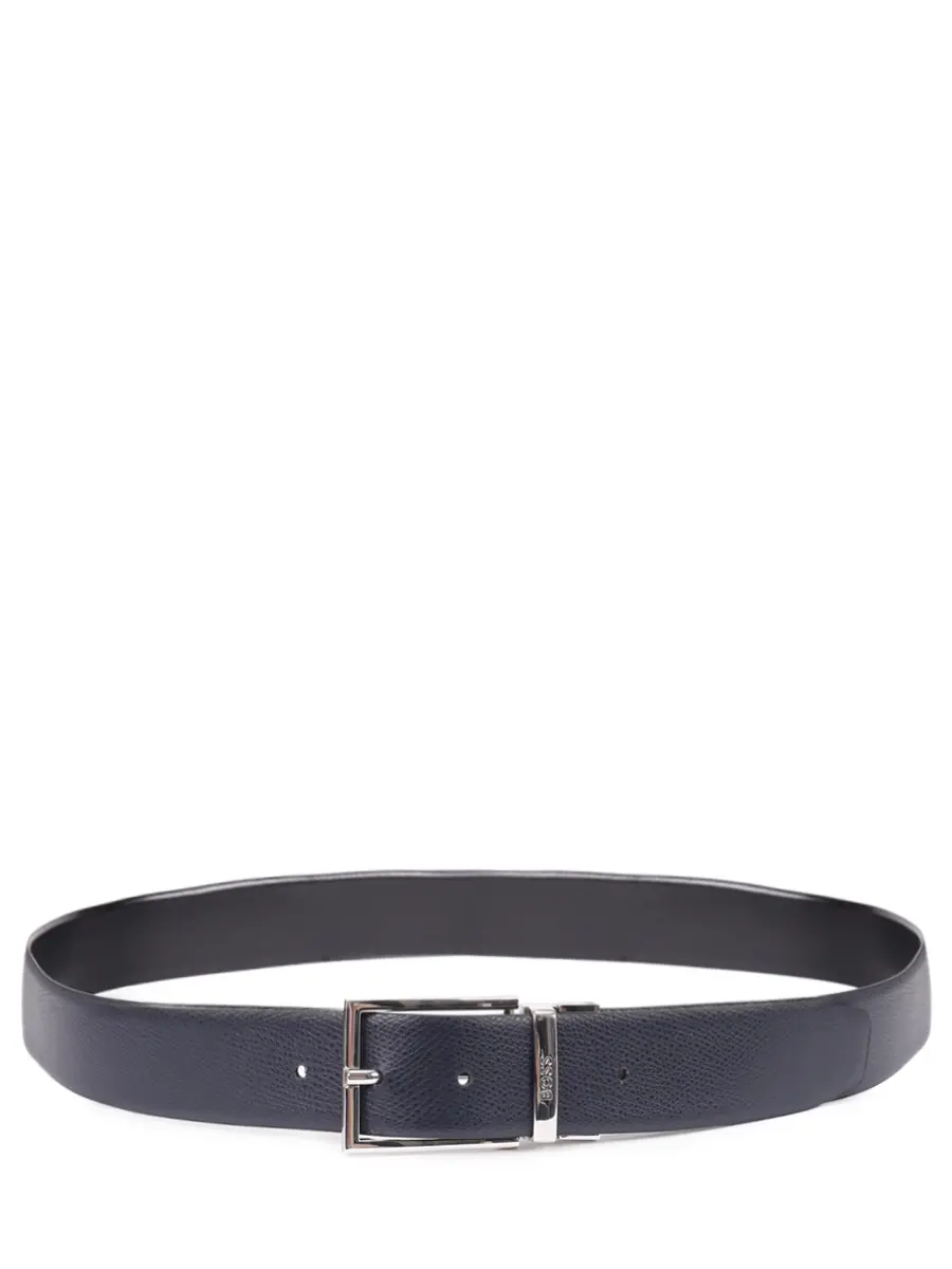 Ремень двусторонний кожаный