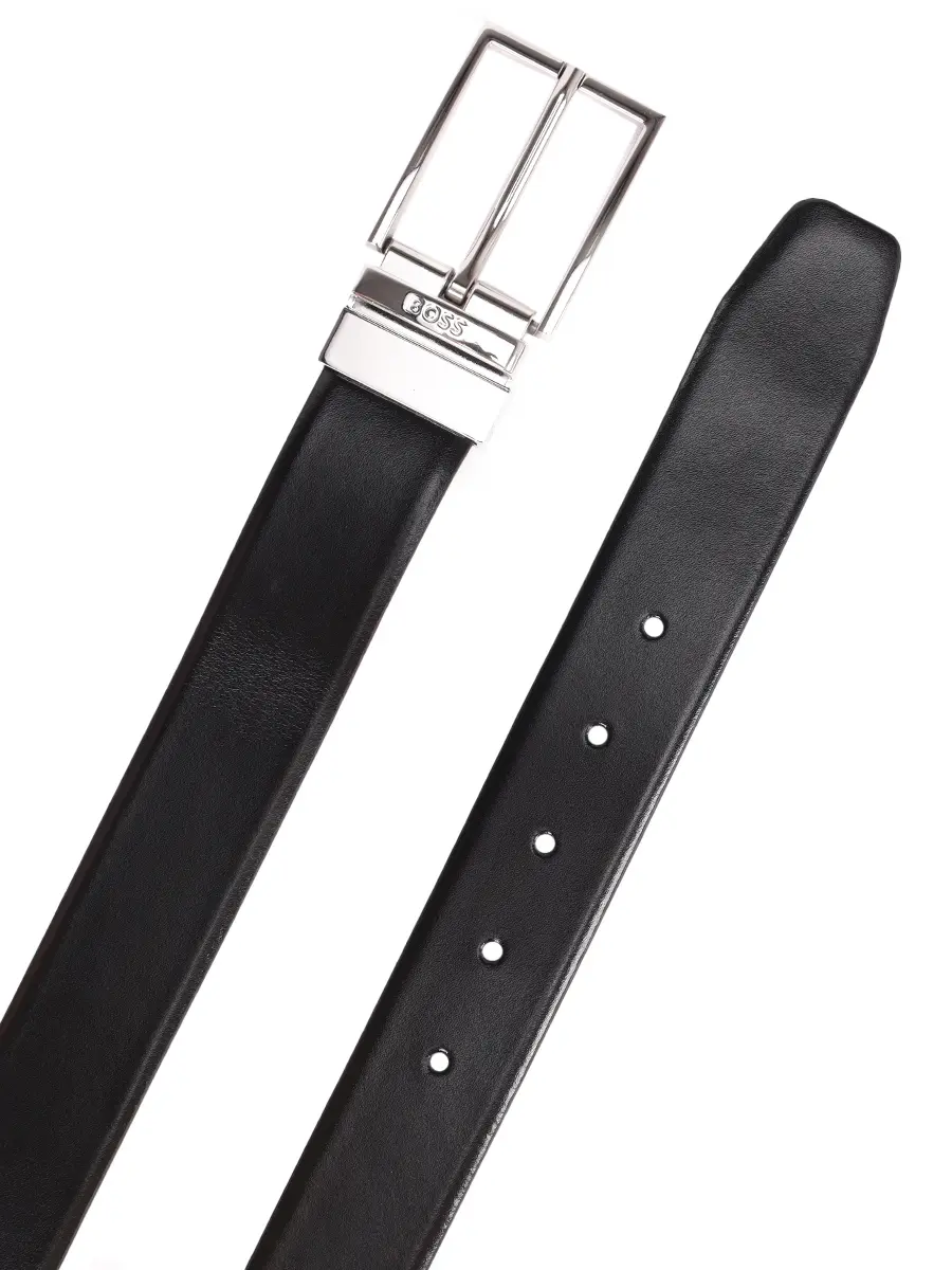 Ремень двусторонний кожаный