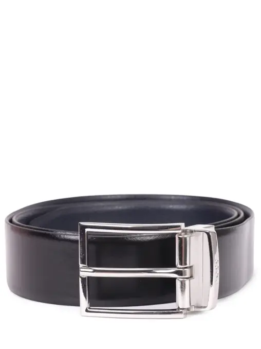 Ремень двусторонний кожаный BOSS