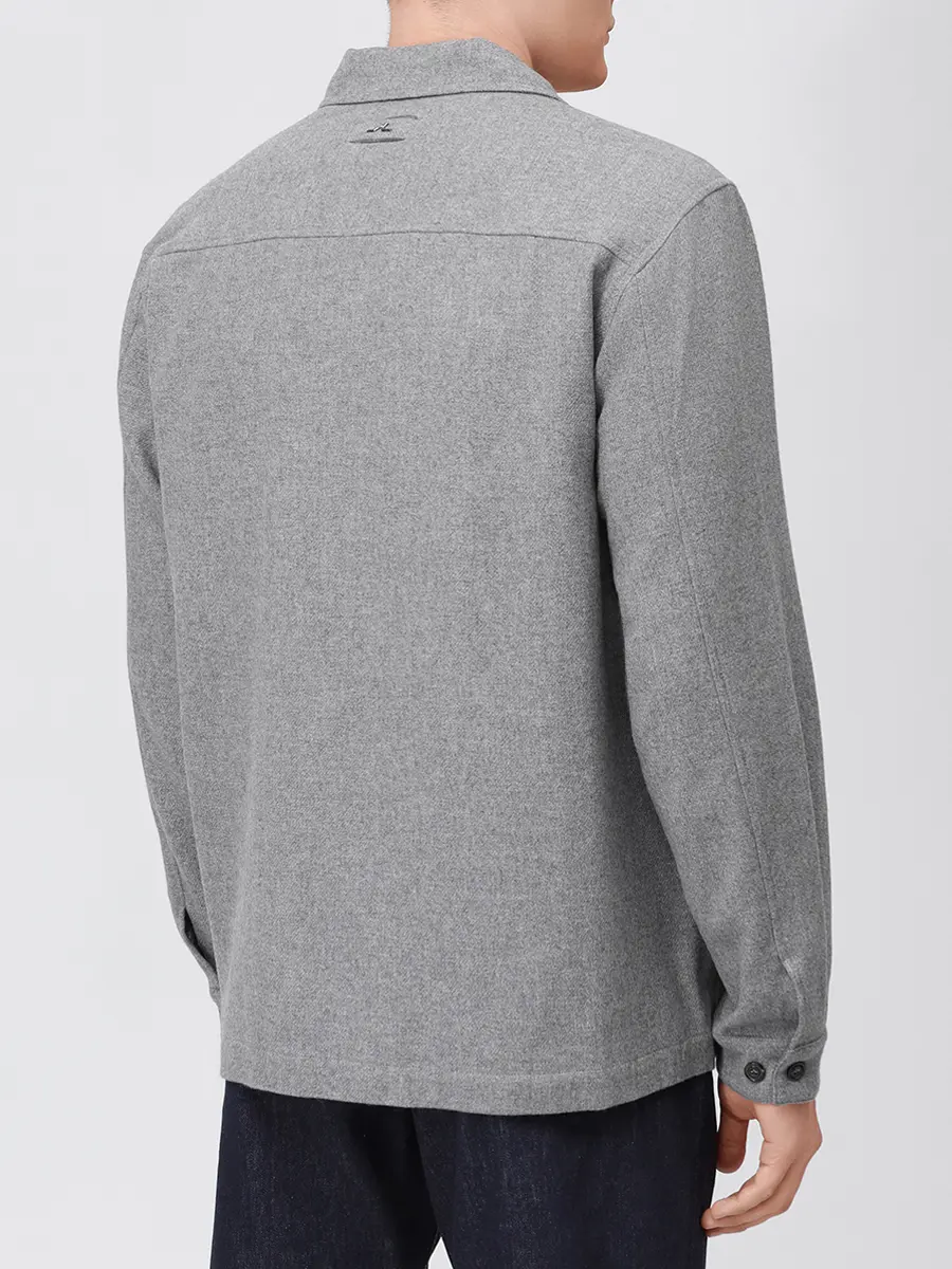 Рубашка из шерсти и кашемира