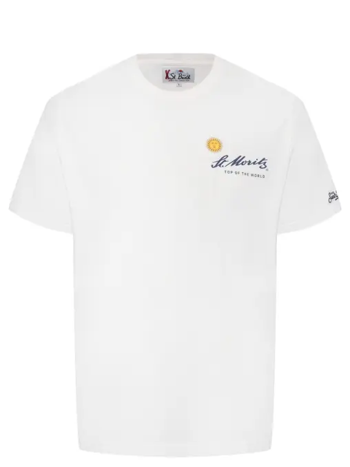 Футболка хлопковая MC2 SAINT BARTH