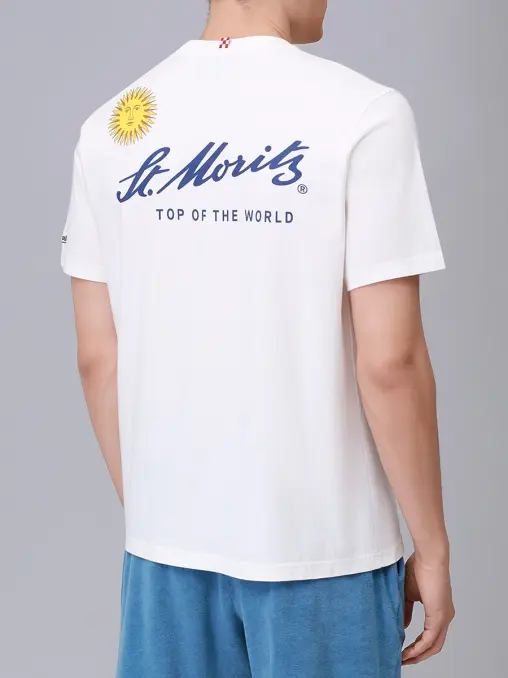 Футболка хлопковая MC2 SAINT BARTH