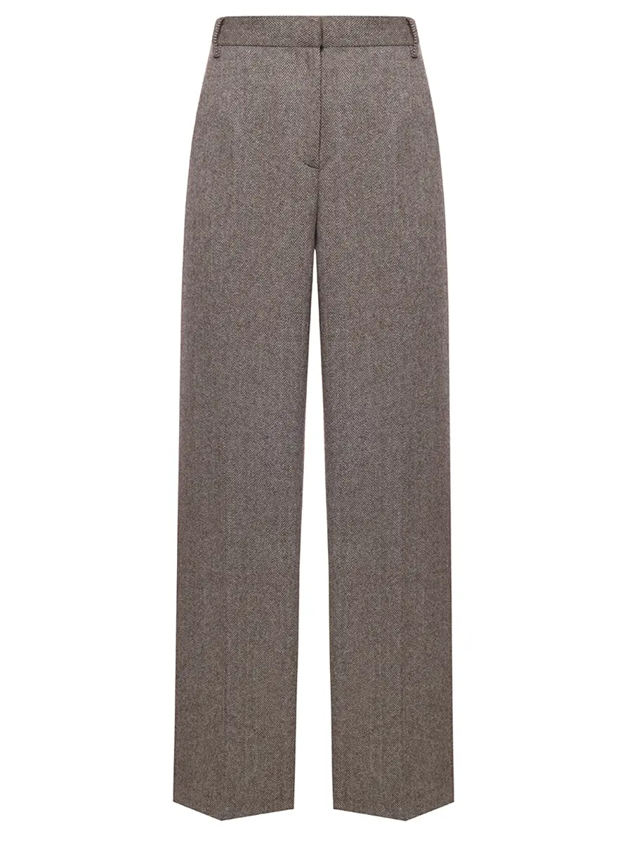 Брюки шерстяные