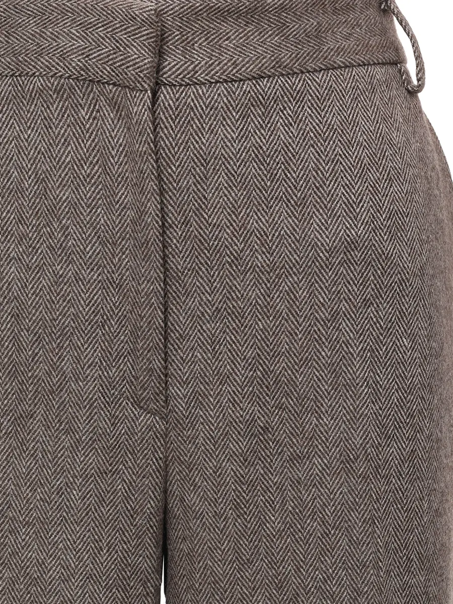Брюки шерстяные