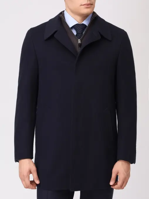 Полупальто шерстяное CANALI
