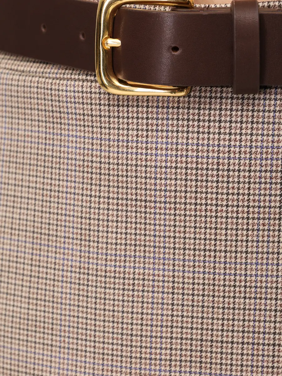 Юбка-футляр шерстяная