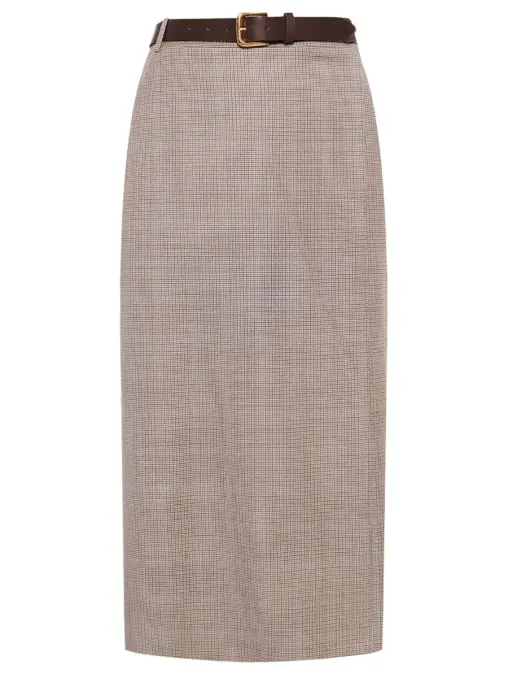 Юбка-футляр шерстяная OLOLOL