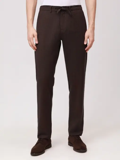Брюки Regular Fit шерстяные CANALI