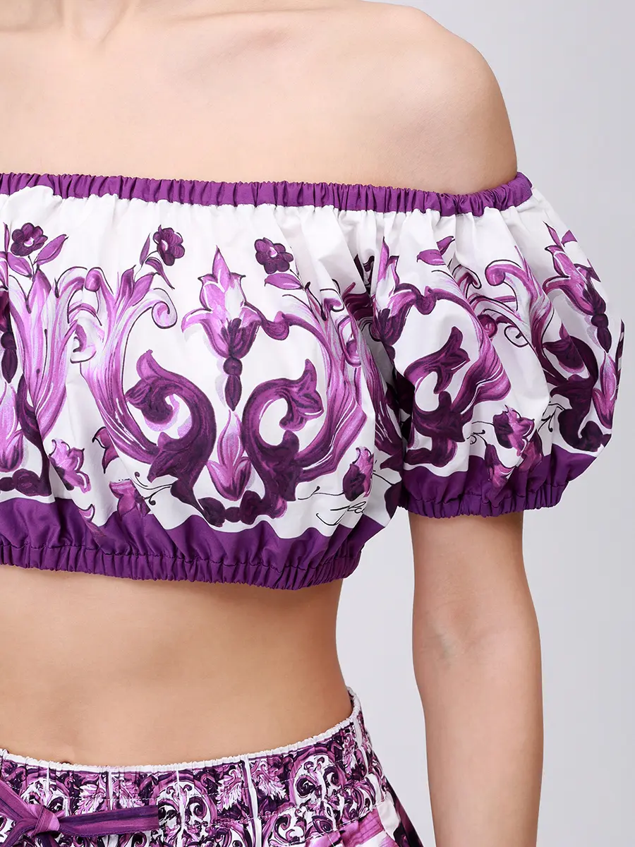 Топ хлопковый